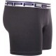 533.Apple Boxer 3 τεμάχια 0113965 X3 μαύρο-ανθρακί-μπλε