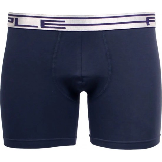 533.Apple Boxer 3 τεμάχια 0113965 X3 μαύρο-ανθρακί-μπλε