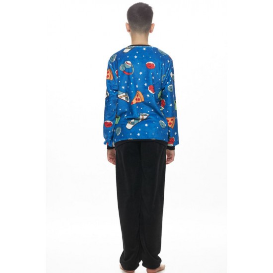 Πυτζάμα Παιδική  galaxy αγορι Soft Fleece  “Fun”
