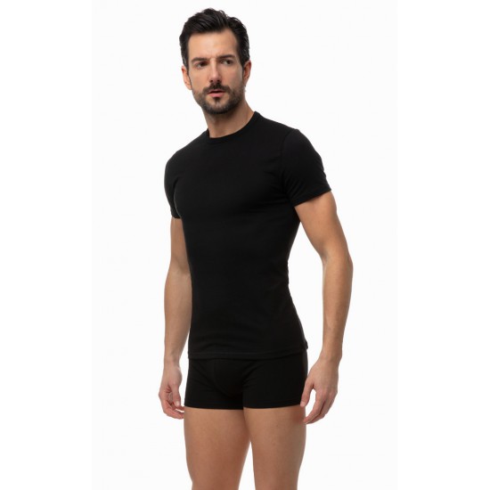 1191.Sporties Bamboo Κοντομάνικη Ανδρική Φανέλα