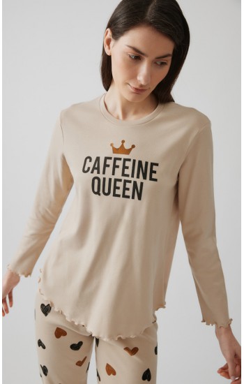 Coffee Γυναικεία Πυτζάμα MINERVA