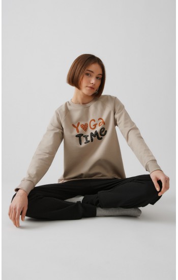 Yogatime Φούτερ Γυναικεία Πυτζάμα MINERVA