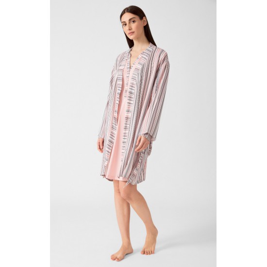 204.Sweet Dreams TENCEL™ Modal Γυναικεία Νυχτικιά Εγκυμοσύνης/ Θηλασμού MINERVA