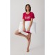 Μονόχρωμο Γυναικείο Boyfriend T-shirt Dress με Τύπωμα Minerva