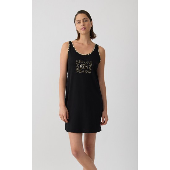 Zebra TENCEL™ Γυναικεία Αμάνικη Μπριτέλα Νυχτικιά Minerva
