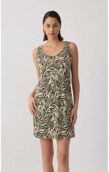 Zebra TENCEL™ Γυναικεία Αμάνικη Μπριτέλα Νυχτικιά Minerva 