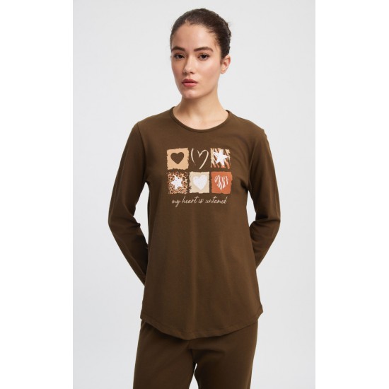 Coffee Γυναικεία Πυτζάμα MINERVA