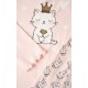 Queen Cat Rib Παιδική Πυτζάμα Minerva για κορίτσι