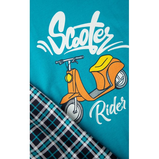 Scooter Κοντομάνικη Παιδική Πυτζάμα  Minerva