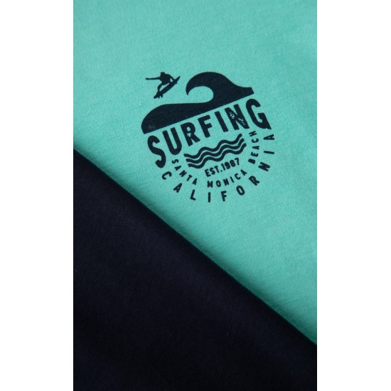 Surfing Κοντομάνικη Παιδική Πυτζάμα Minerva