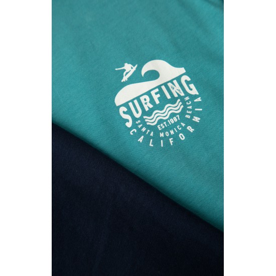 Surfing Κοντομάνικη Παιδική Πυτζάμα Minerva