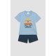 Surfing Camp Κοντομάνικη Βρεφική Πυτζάμα Minerva αγορι