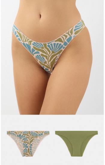 Fimelle TENCEL™ Modal Γυναικείο Χαμηλόμεσο Rio Invisible Σλιπ 2 τμχ
