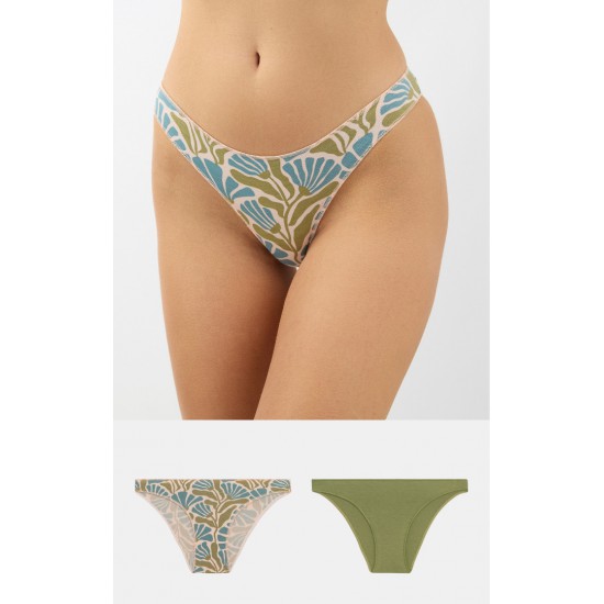 Fimelle TENCEL™ Modal Γυναικείο Χαμηλόμεσο Rio Invisible Σλιπ 2 τμχ