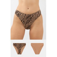 Fimelle TENCEL™ Modal Γυναικείο Brazil Invisible Σλιπ 2τμχ