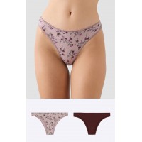 Fimelle TENCEL™ Modal Γυναικείο Brazilian Invisible Σλιπ 2 τμχ