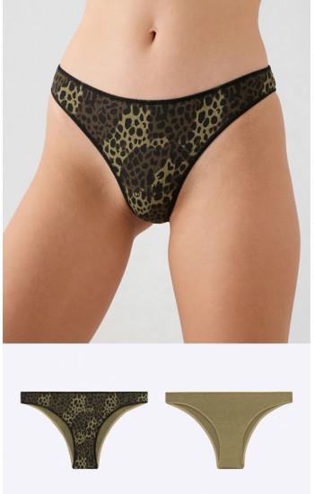 Fimelle TENCEL™ Modal Γυναικείο Brazilian Invisible Σλιπ 2 τμχ
