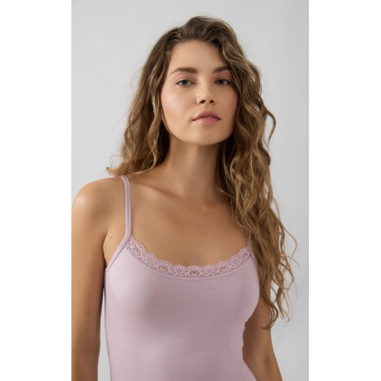 Fimelle Elegance TENCEL™ Modal Γυναικεία Αμάνικη Μπριτέλα Top