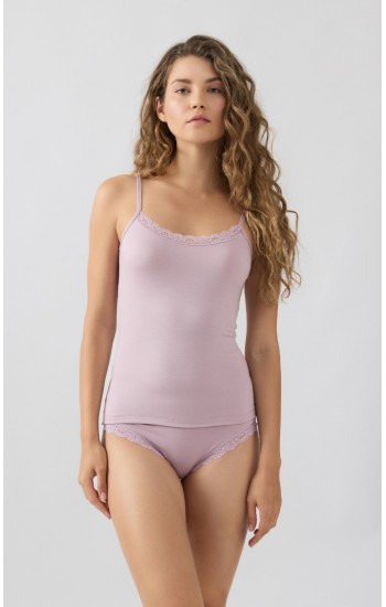 Fimelle Elegance TENCEL™ Modal Γυναικεία Αμάνικη Μπριτέλα Top