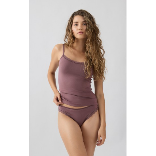 Fimelle Elegance TENCEL™ Modal Γυναικεία Αμάνικη Μπριτέλα Top