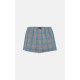 786.Boxer Short Popline MINERVA καρώ 2 τεμάχια