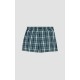 786.Boxer Short Popline MINERVA καρώ 2 τεμάχια