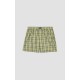 786.Boxer Short Popline MINERVA καρώ 2 τεμάχια