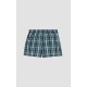 786.Boxer Short Popline MINERVA καρώ 2 τεμάχια