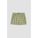 786.Boxer Short Popline MINERVA καρώ 2 τεμάχια