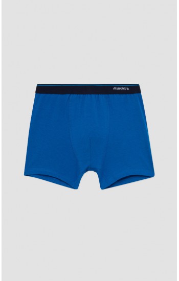 box31.Μονόχρωμο Παιδικό / Εφηβικό Boxer 2τμχ minerva