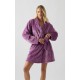 Fleece Γυναικεία Ρόμπα Minerva