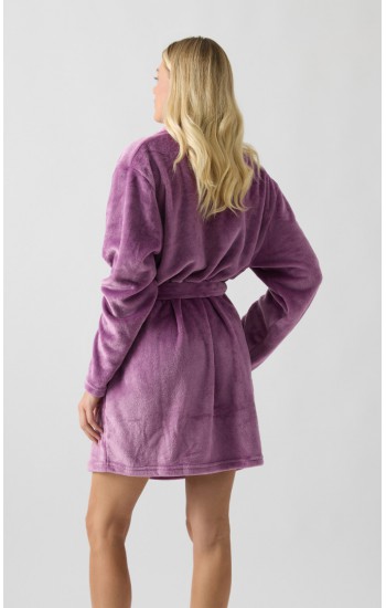 Fleece Γυναικεία Ρόμπα Minerva