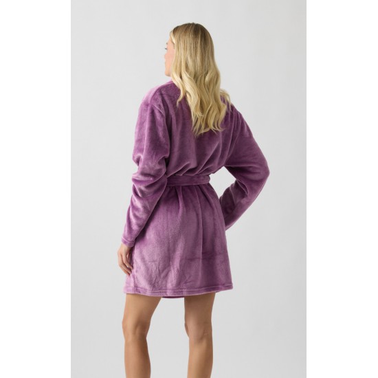 Fleece Γυναικεία Ρόμπα Minerva
