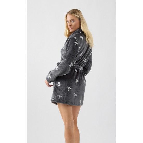 Bows Fleece Γυναικεία Ρόμπα Minerva