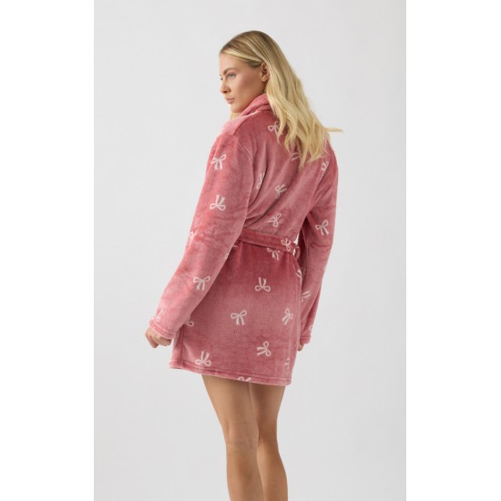 Bows Fleece Γυναικεία Ρόμπα Minerva