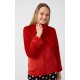 Μονόχρωμο Fleece Γυναικείο Μπουφάν Minerva