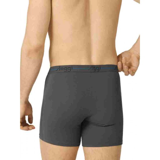 313.BOXER SLOGGI MEN START SHORT M003 2 τεμμάχια