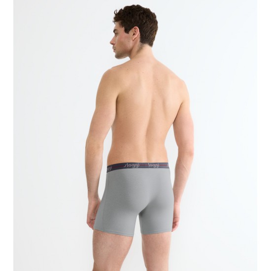 313.BOXER SLOGGI MEN START SHORT 0034 2 τεμμάχια