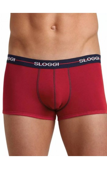 215.BOXER SLOGGI MEN START HIPSTER M008 2 τεμμάχια