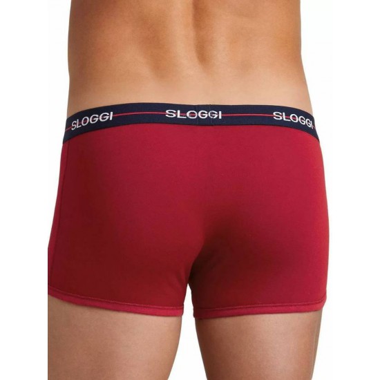 215.BOXER SLOGGI MEN START HIPSTER M008 2 τεμμάχια