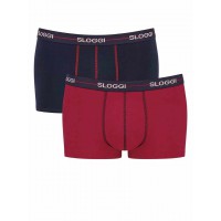 215.BOXER SLOGGI MEN START HIPSTER M008 2 τεμμάχια