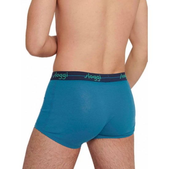 215.BOXER SLOGGI MEN START HIPSTER V020 2 τεμμάχια