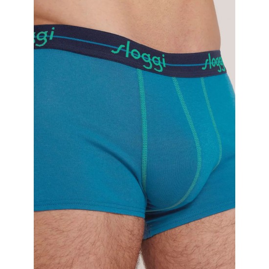 215.BOXER SLOGGI MEN START HIPSTER V020 2 τεμμάχια