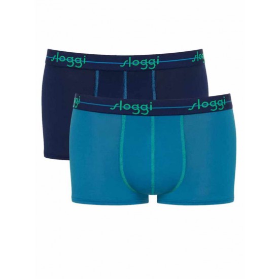 215.BOXER SLOGGI MEN START HIPSTER V020 2 τεμμάχια