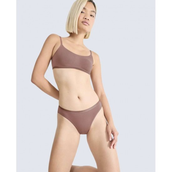 411.SLIP SLOGGI GO DAILY COTTON mini CACAO