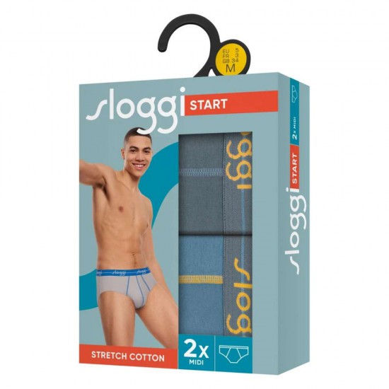 10.SLOGGI Men Start Midi 2Pack V011