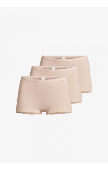 412.SLIP SLOGGI GO DAILY COTTON short Beige