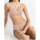 441.SLIP SLOGGI GO DAILY COTTON MIDI μπεζ
