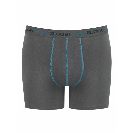 313.BOXER SLOGGI MEN START SHORT M003 2 τεμμάχια