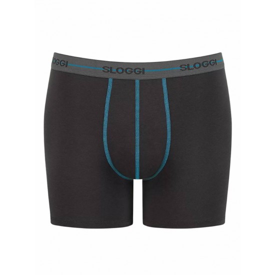313.BOXER SLOGGI MEN START SHORT M003 2 τεμμάχια